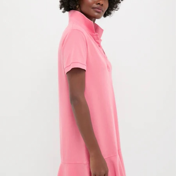 Tuckernuck’s Washed Pink Polo Dress - Picture 2 of 6